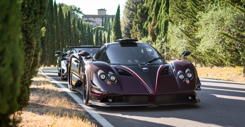 Illustration for article titled A Pagani Rally In Italy Puts All Other Car Meets To Shame